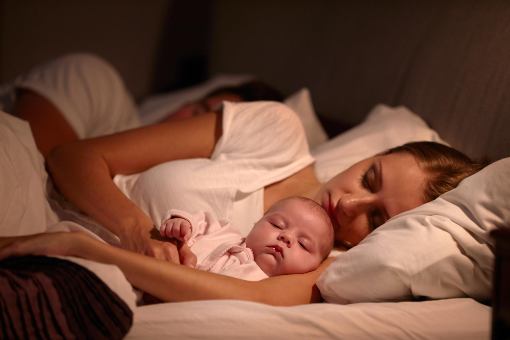 mom sleep with newborn