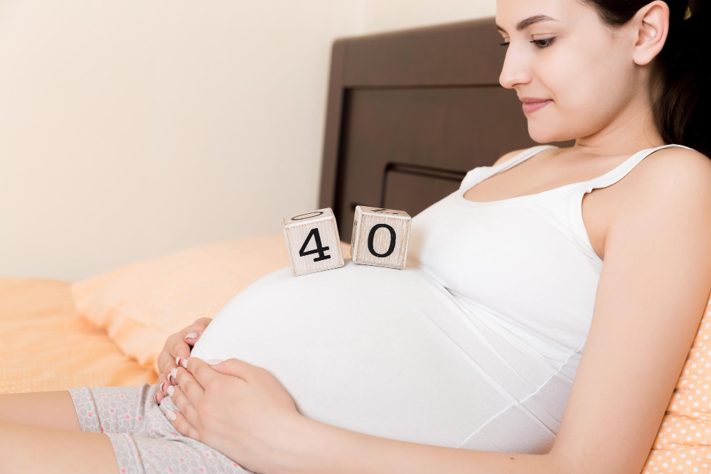 pregnant woman