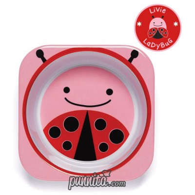 Skip Hop Zoo Bowl Lady Bug Style 