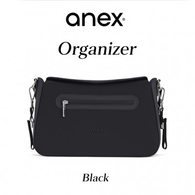 Anex ACCESSORIES Organizer กระเป๋าสุดเก๋ ดีไซส์สุดเด่น สะพายก็สวย ห้อยรถเข็นก็ได้ วัสดุจาก Polyster - Black Anex ACCESSORIES Organizer กระเป๋าสุดเก๋ ดีไซส์สุดเด่น สะพายก็สวย ห้อยรถเข็นก็ได้ วัสดุจาก Polyster - Black