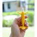 Ange MAMA TEETHER 4 LEAVES - ยางกัดกล้วยจิ๋วแบบเปลือก 4 แฉก พร้อมกล่องและคลิปกันหล่น