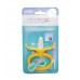 Ange Banana Teething Ring ยางกัด รูปกล้วย มือจับ วงกลม พร้อมคลิบหนีบติดเสื้อ คละสี