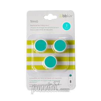 BBluv อะไหล่ หัวเปลี่ยนสำหรับเครื่องตัดเล็บอัตโนมัติ Trimo 3 – 6 months (aqua)