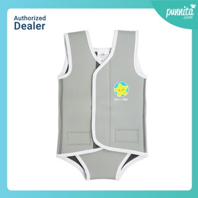 BBluv Wräp Neoprene  Baby Wetsuit  สี Grey สำหรับ 0-6 เดือน