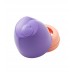 Dr.betta ขวดนมเด็กสุดฮิตจากญี่ปุ่น รุ่น Wide Neck WS2 Purple 240ml จุก Brain (Cross cut)
