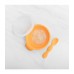 Bumkins First Feeding Set  เซ็ทหัดทานอาหาร - Tangerine