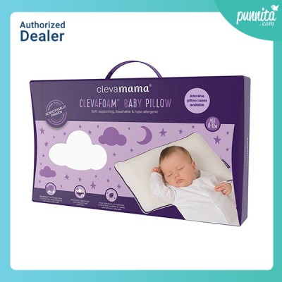 Clevamama ClevaFoam Baby Pillow -  หมอน สำหรับทารก 0-12 เดือน