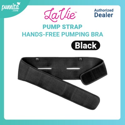 PUMP STRAP HANDS-FREE PUMPING BRA - Black