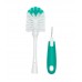 OXO Tot on-the-go drying rack & bottle brush Teal - แปรงล้างขวดนม แบบพกพา สีเขียว