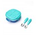 Octoto Bento Set เซตกล่องข้าวพร้อมช้อนส้อม สี Aqua Blue