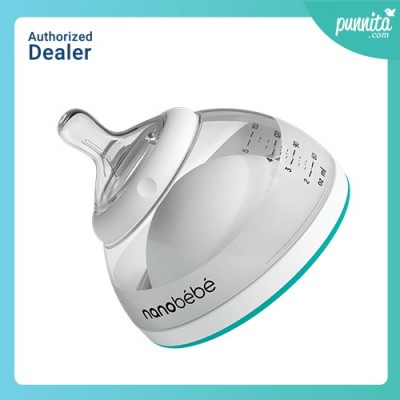 nanobebe Breastmilk Bottle Single Pack 5Oz  ขวดนม สำหรับเด็กแรกเกิด - 6 เดือน สี Teal
