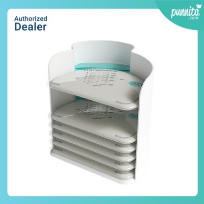 nanobebe 25 Breastmilk Storage bags & Organizer ถุงเก็บนมแม่และที่จัดเก็บ
