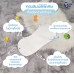 Snow Owl Bamboo Burp Cloth and Bib ผ้าพาดบ่าและกันเปื้อน ป้องกันการรั่วซึมได้ 100% - BLUE (ฟ้า)