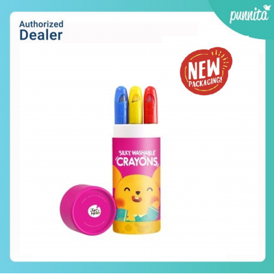  Joan Miro Silky Washable Crayon  สีเทียนปลอดสารพิษ 6 สี