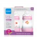 MAM ขวดนมป้องกันโคลิค ขนาด 5.5oz พร้อม ( level 1) แพ็ค 2 ชิ้น - PINK 
