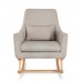Tutti bambini OSCAR Rocking Chair & Pouffe Set – Pebble  เก้าอี้แสนสบายสำหรับคุณแม่ พร้อมพูฟสำหรับรองขา